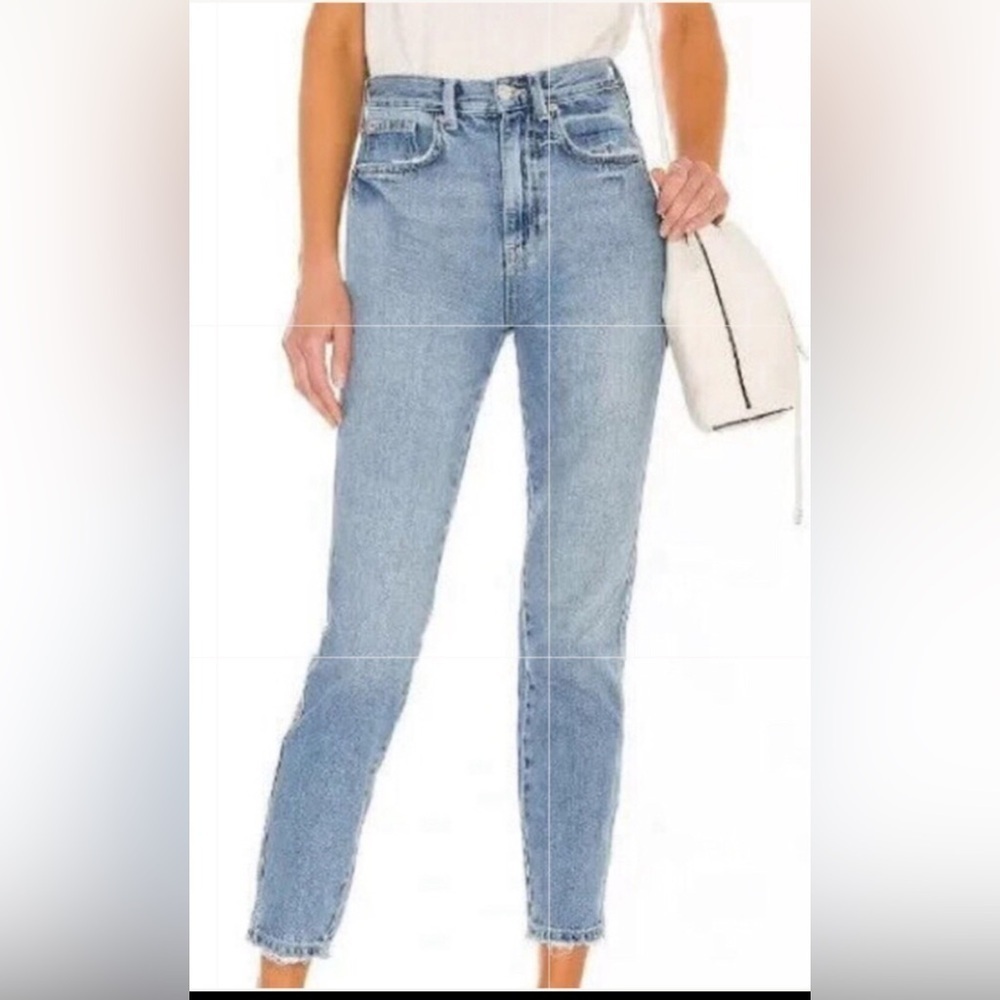 We the Free by FP  NWT Women's Out West Blue Denim Pockets Stovepipe Jea…